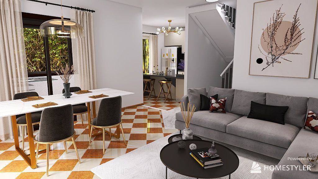 render soggiorno