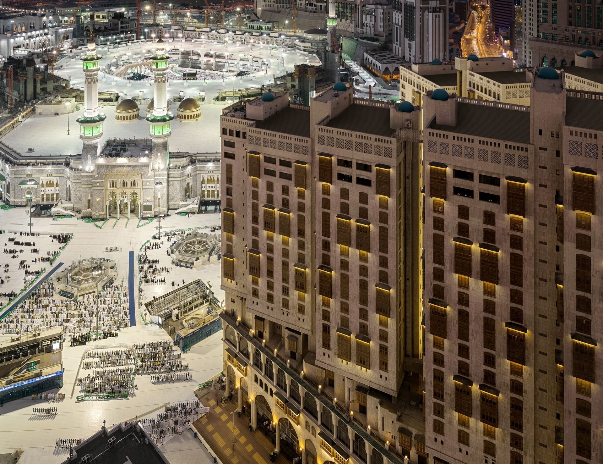Jabal Omar Hyatt Regency Makkah overlooking Masjid al-Haram