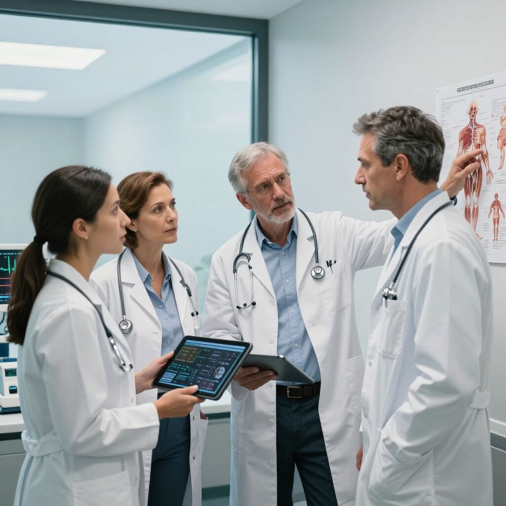 Team specializzato del Centro medico a Livorno