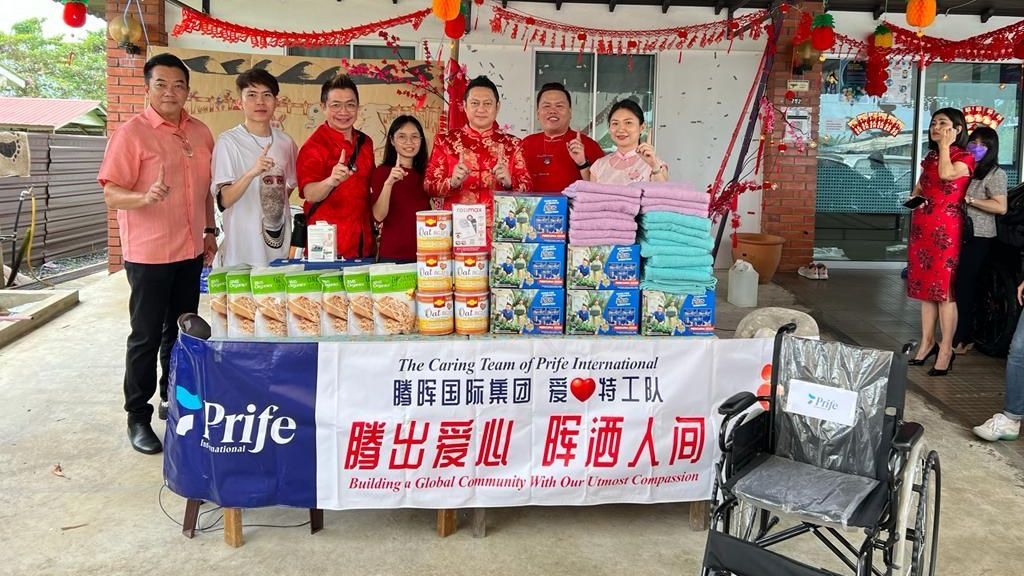 Charity Activity at Taman Berjaya, Kuching Sarawak