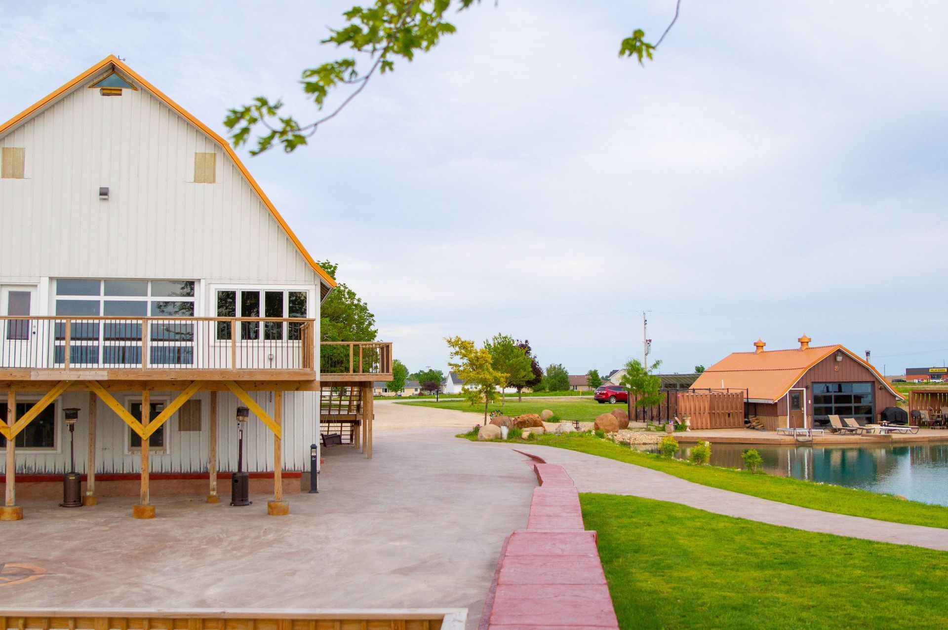 barn and airbnb