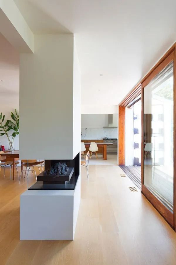Modern Open Living Room with White Walls — Fineworx Joinery in Warnervale, NSW