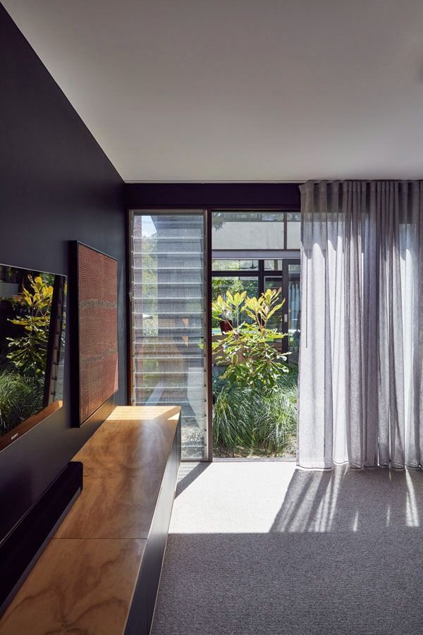 Modern Living Room with Large Windows — Fineworx Joinery in Warnervale, NSW