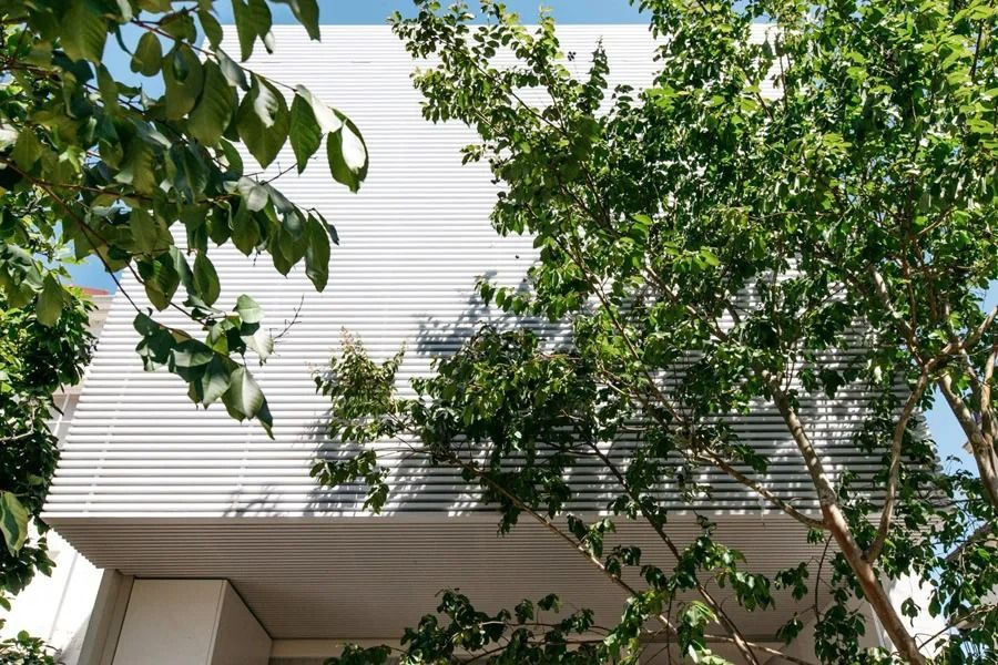 White House Exterior with A Slanted Roof — Fineworx Joinery in Warnervale, NSW