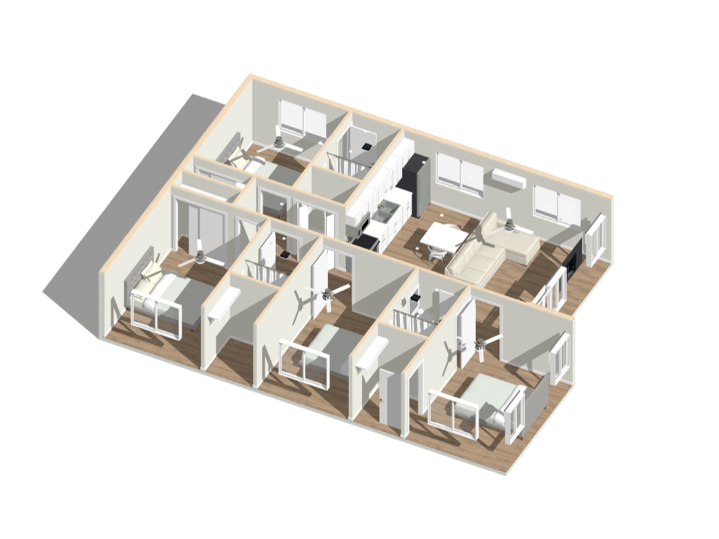 4 bedroom ADU design