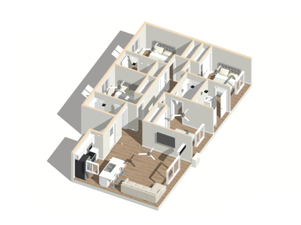 4 bedroom ADU design