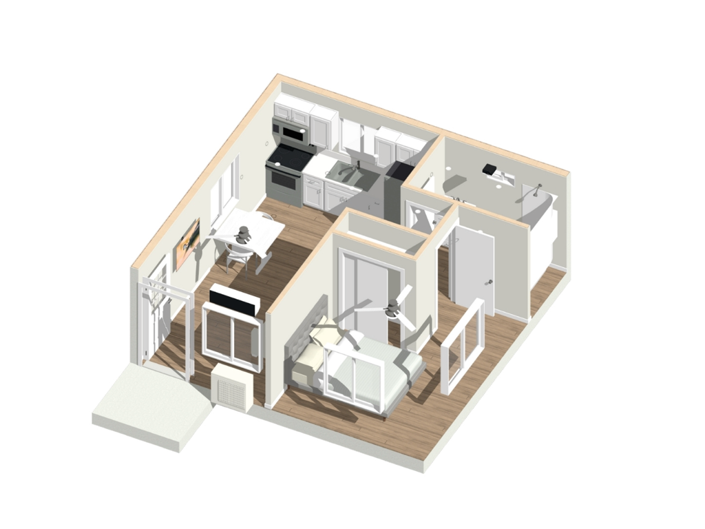 ADU floor plan example