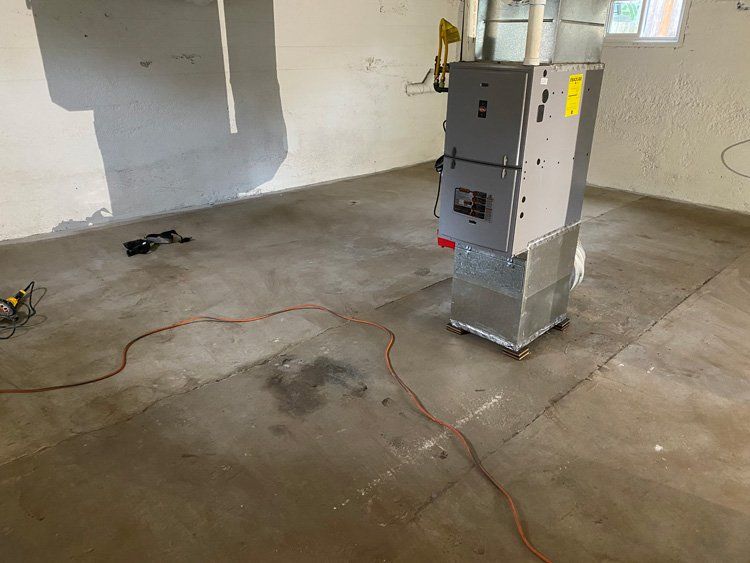 Basement Before — Salem, OR — Elite Surface Coatings