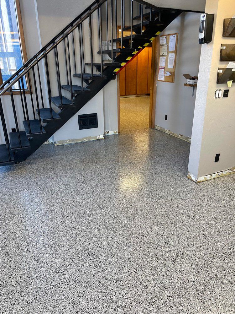 House Interior After Epoxy Coating — Salem, OR — Elite Surface Coatings