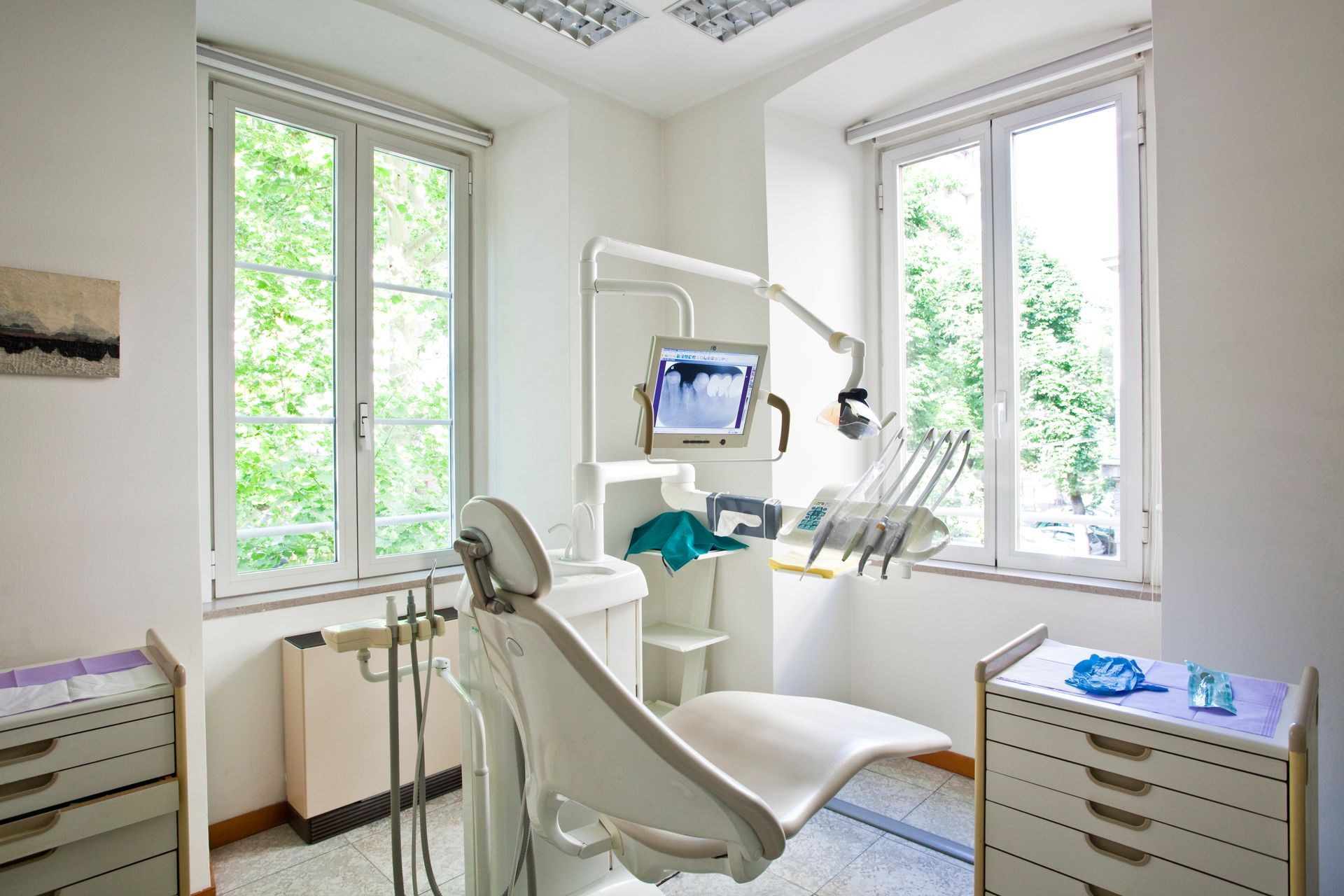 Dentist office interior.] 