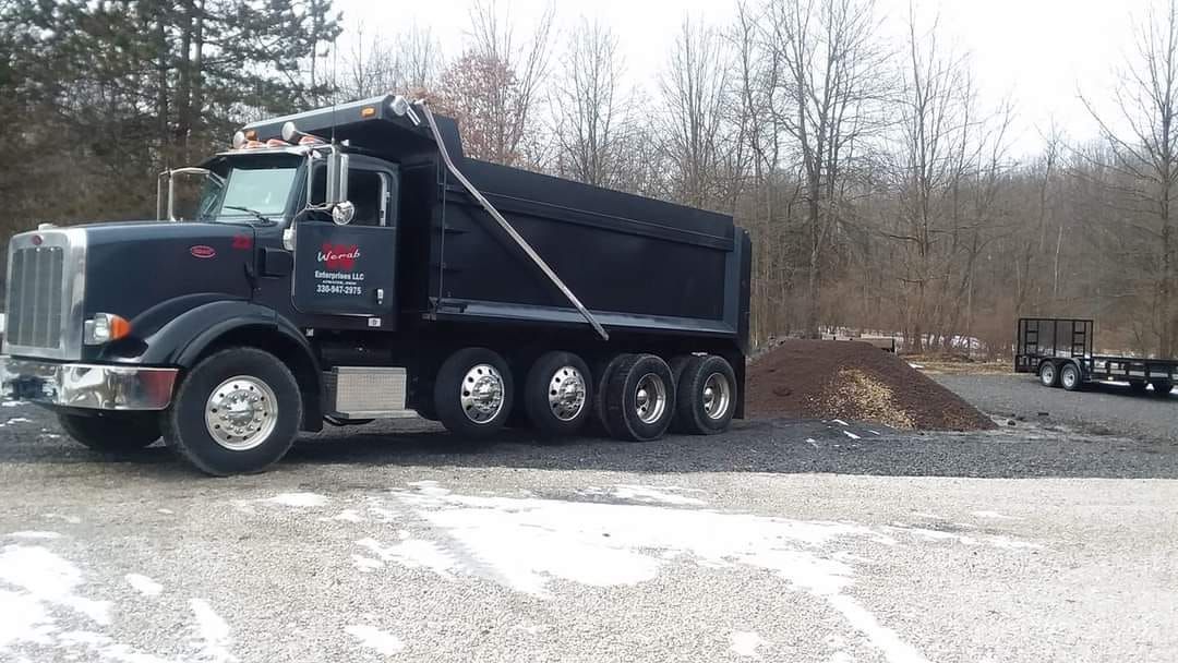 Black Dump Truck — Atwater, OH — Werab Enterprises