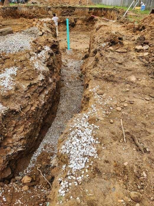 A construction site with a pipe in the middle of the dirt.  | Atwater, OH | Werab Enterprises