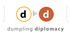 Dumpling Diplomacy logo: two circles with 