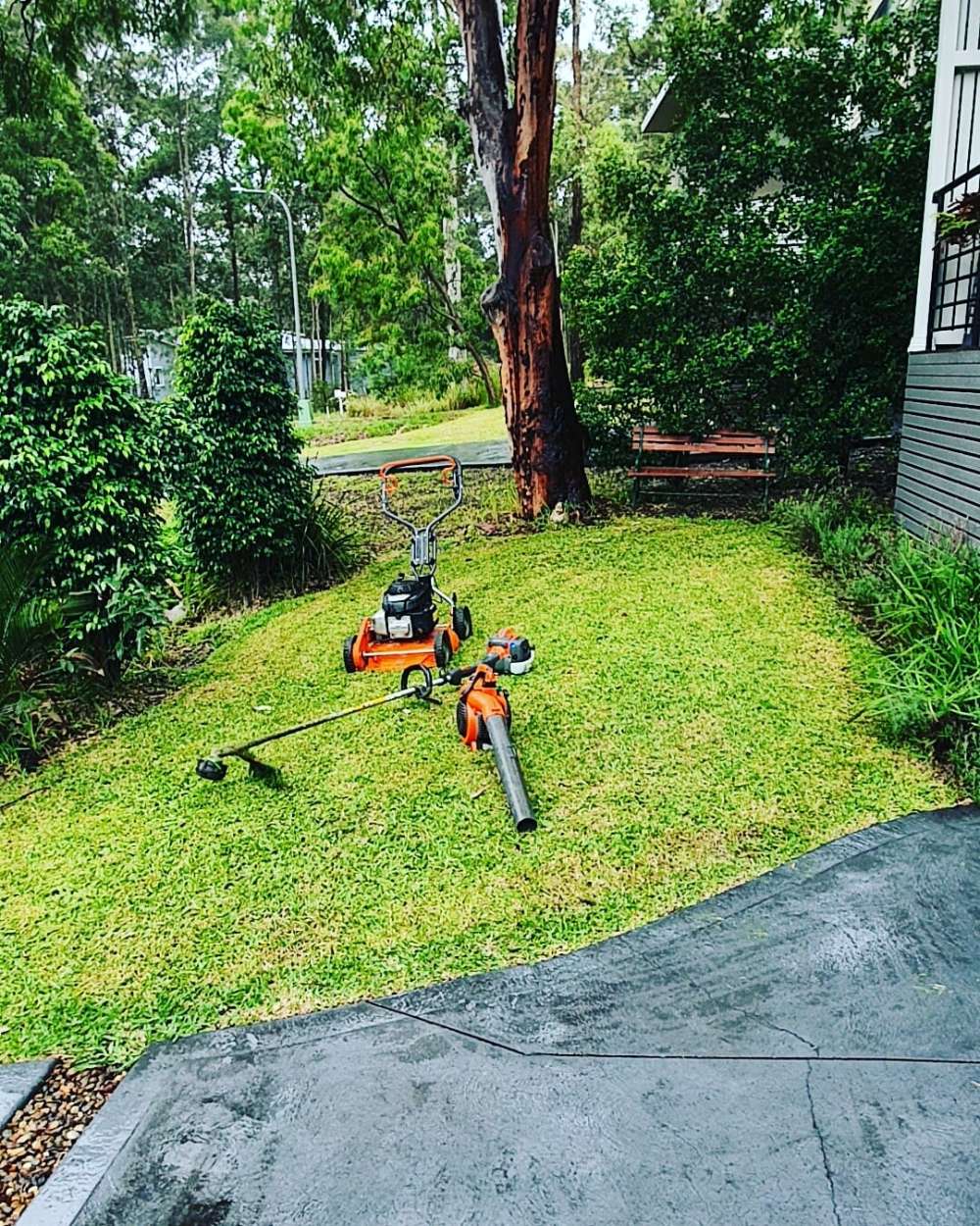 Lawn Mowing Tools - Landscaping inspiration in Matcham, Central Coast