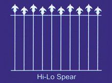 TDFenceHighLowSpears20 - Central Coast, NSW - T&D Fence Factory