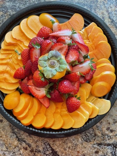 Persimmons and Berries