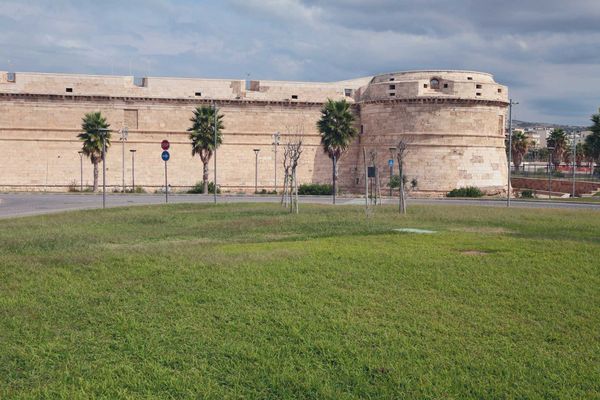 giardino e forte di Michelangelo a Civitavecchia