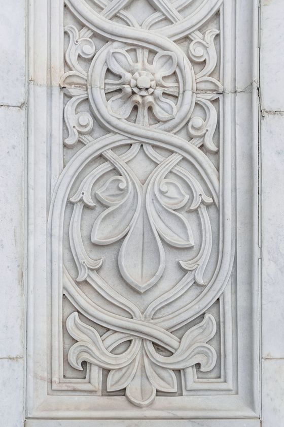 decorazione esterna in gesso