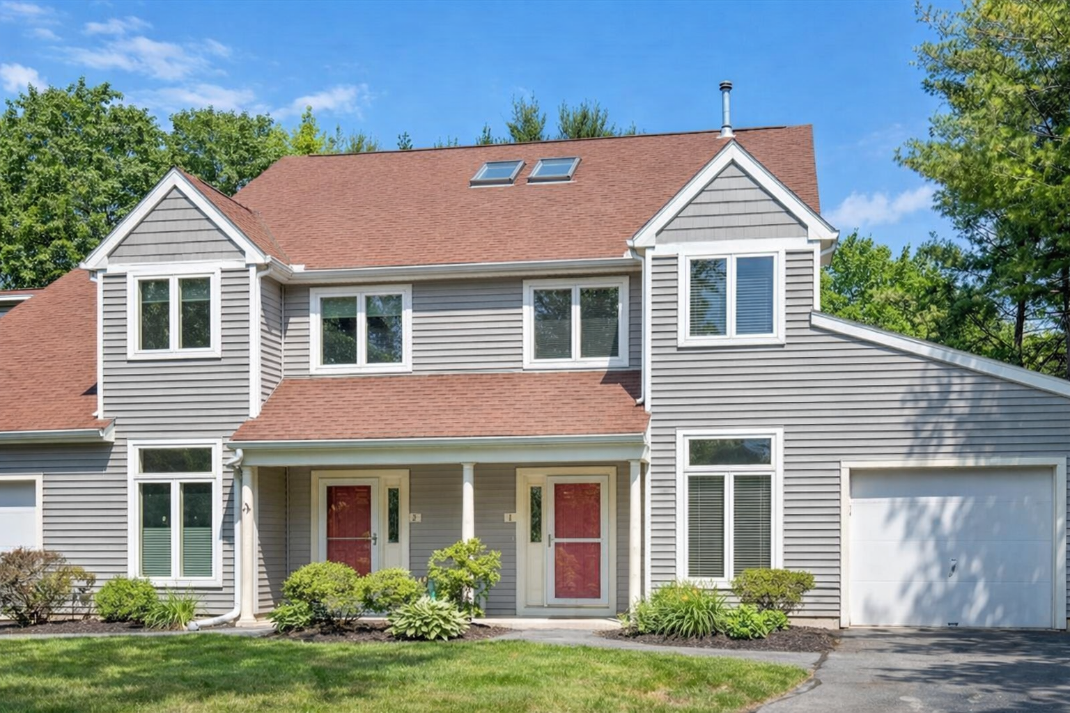 PowerBees cleans dryer vents this week in a Woburn MA townhouse at Quail Run