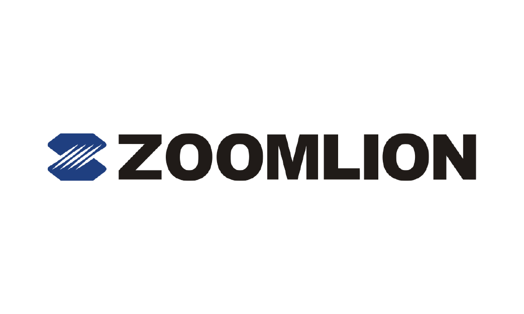 A zoomlion logo on a white background