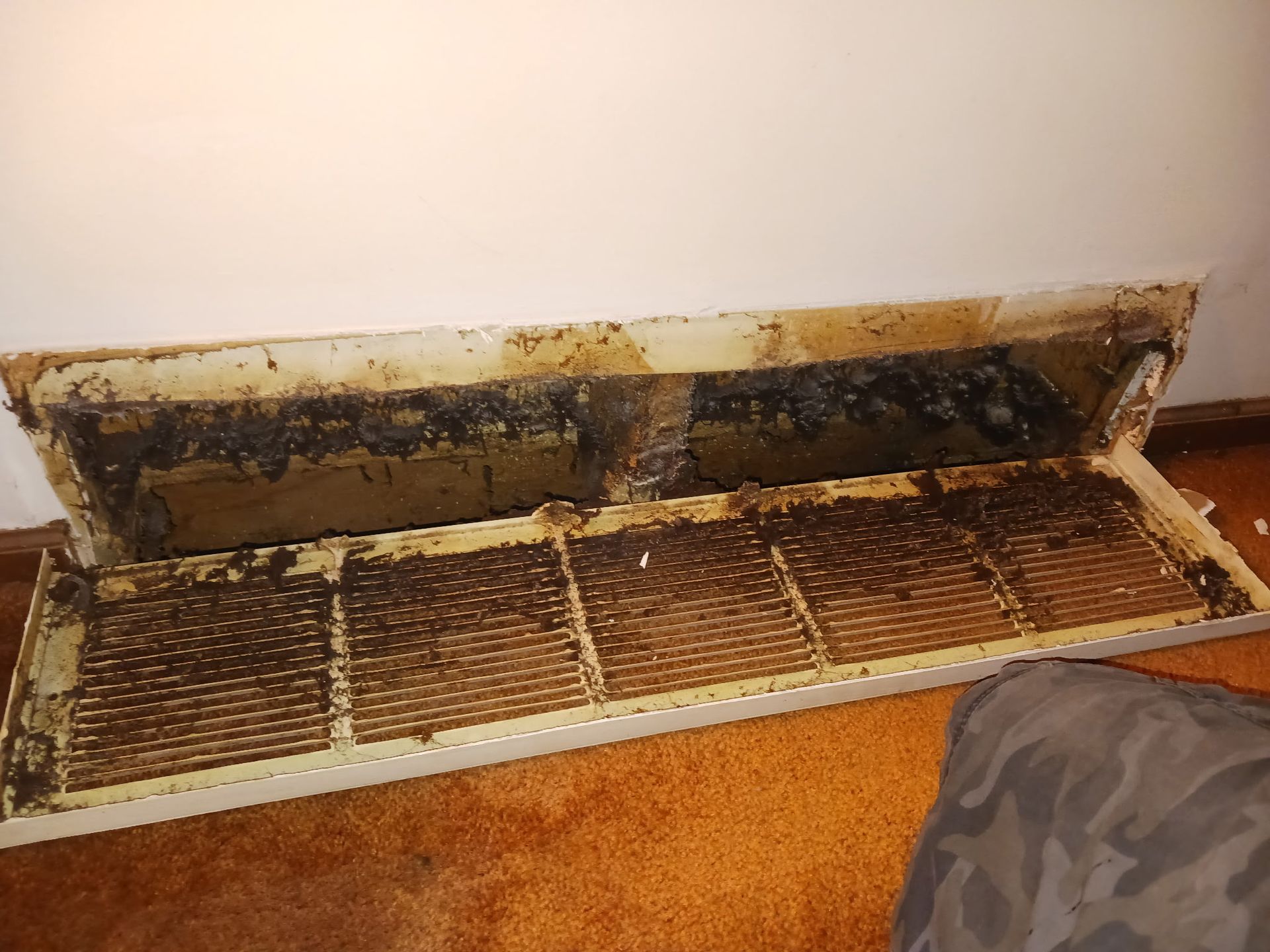 dirty return duct