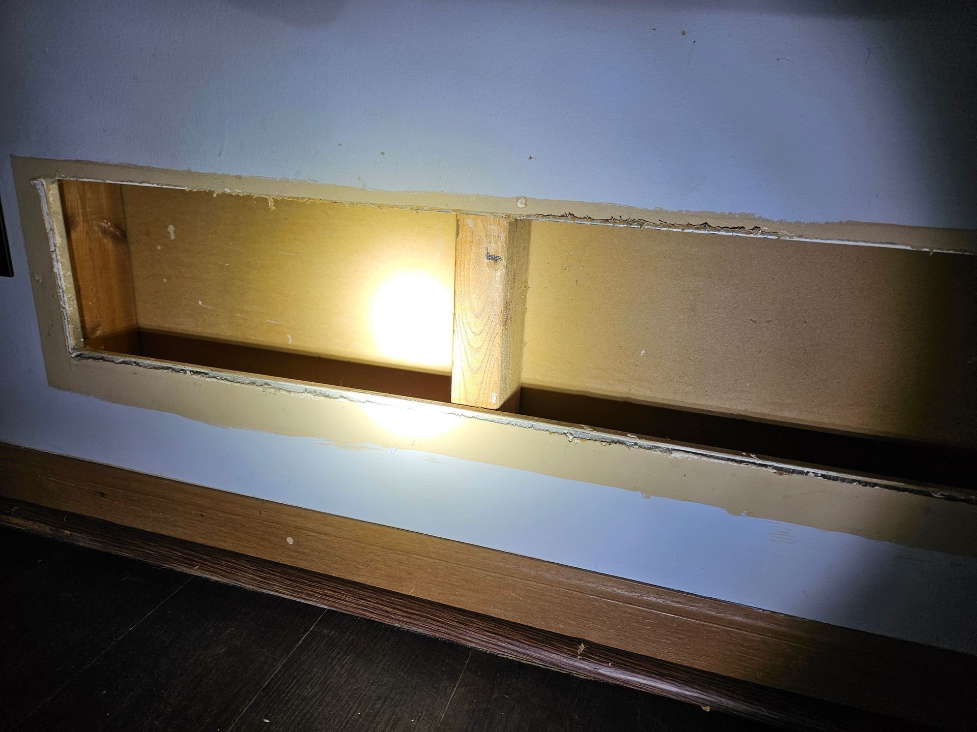 cleaned return vent