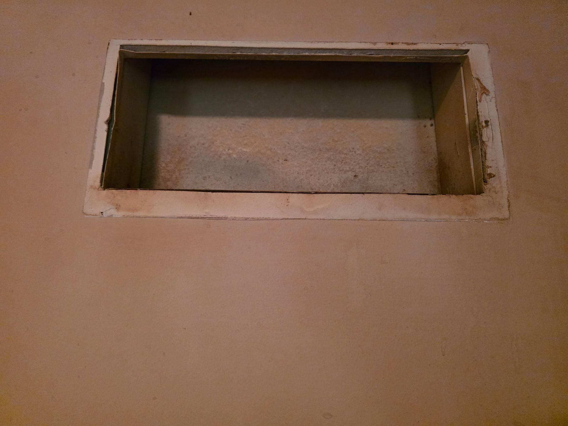 cleaned wall vent