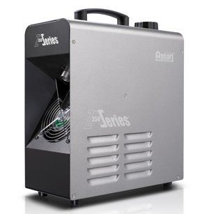 Silver and black Antari Z-Series Z-350 fog machine with a handle, vents, and branding on the front.