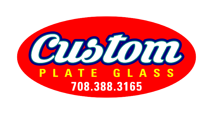 Custom Glass Logo