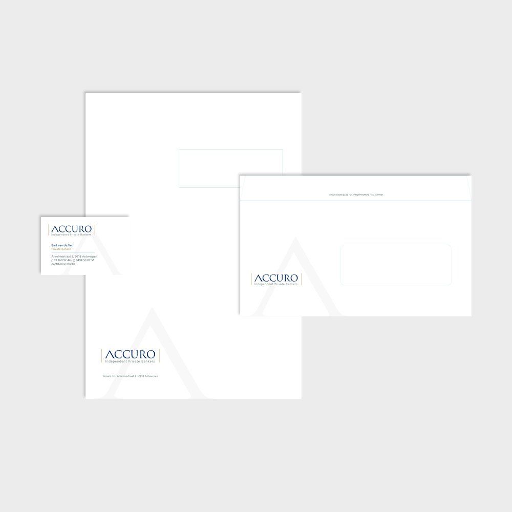 Corporate identity - huisstijl Accuro