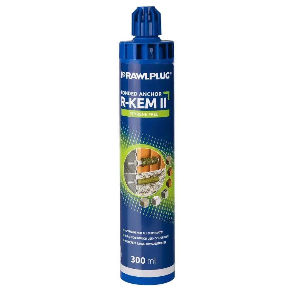 Blue 300 ml PRAWLIPUC R-KEM II chemical spray can with nozzle cap and product label
