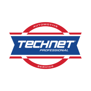 Technet Professional automotive service logo in red, white, and blue