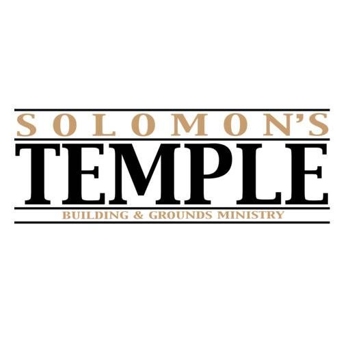 The logo for solomon 's temple building and grounds ministry