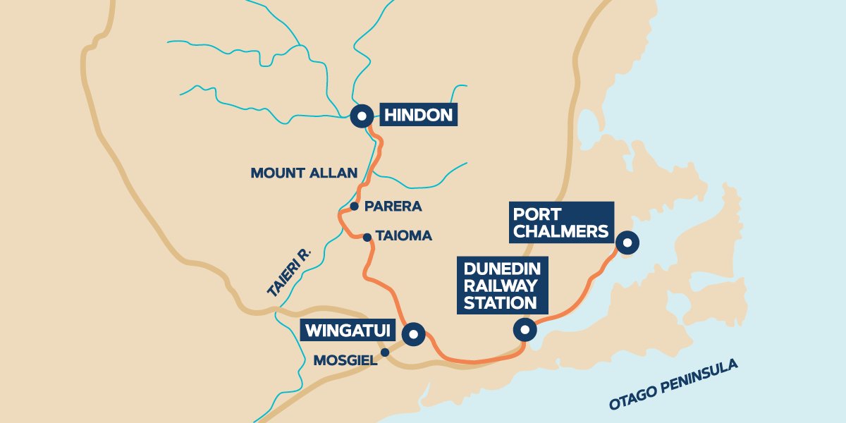 Schedule Taieri Train Tour