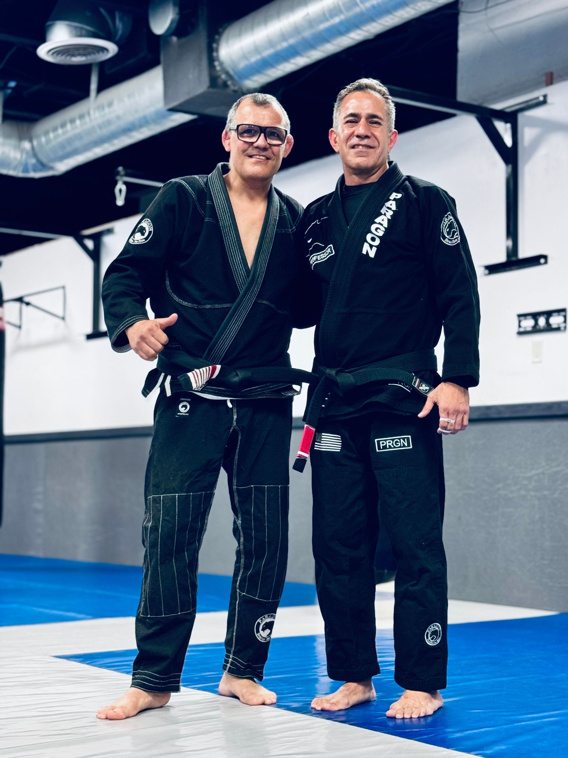 Adults training Brazilian jiu jitsu at Paragon Simi Valley in Simi Valley, CA to improve focus and reduce stress