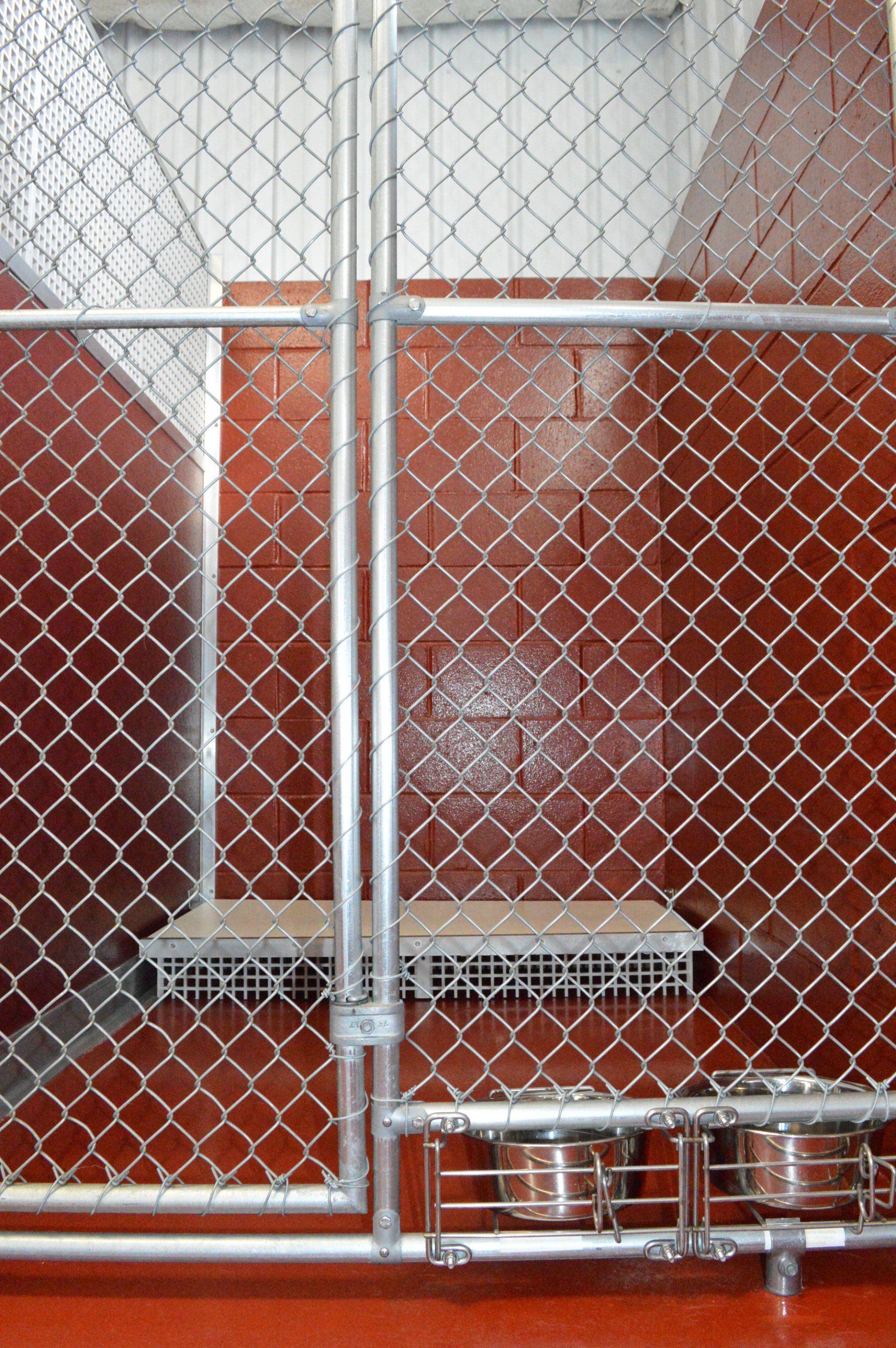 Privacy kennel front in Iron Ridge, WI