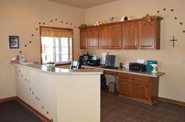 Guest reception area of Country Kennels Bed & Biscuit