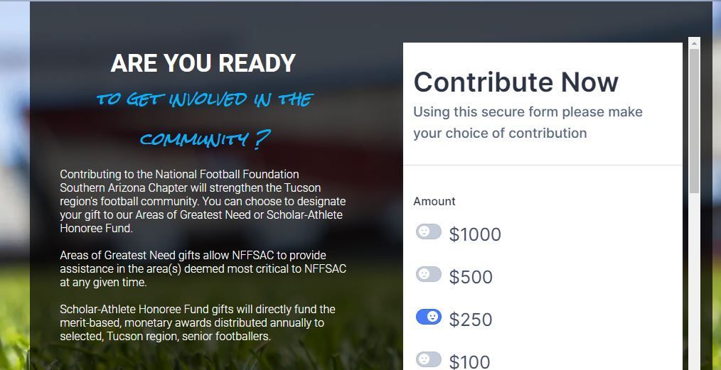 donation form