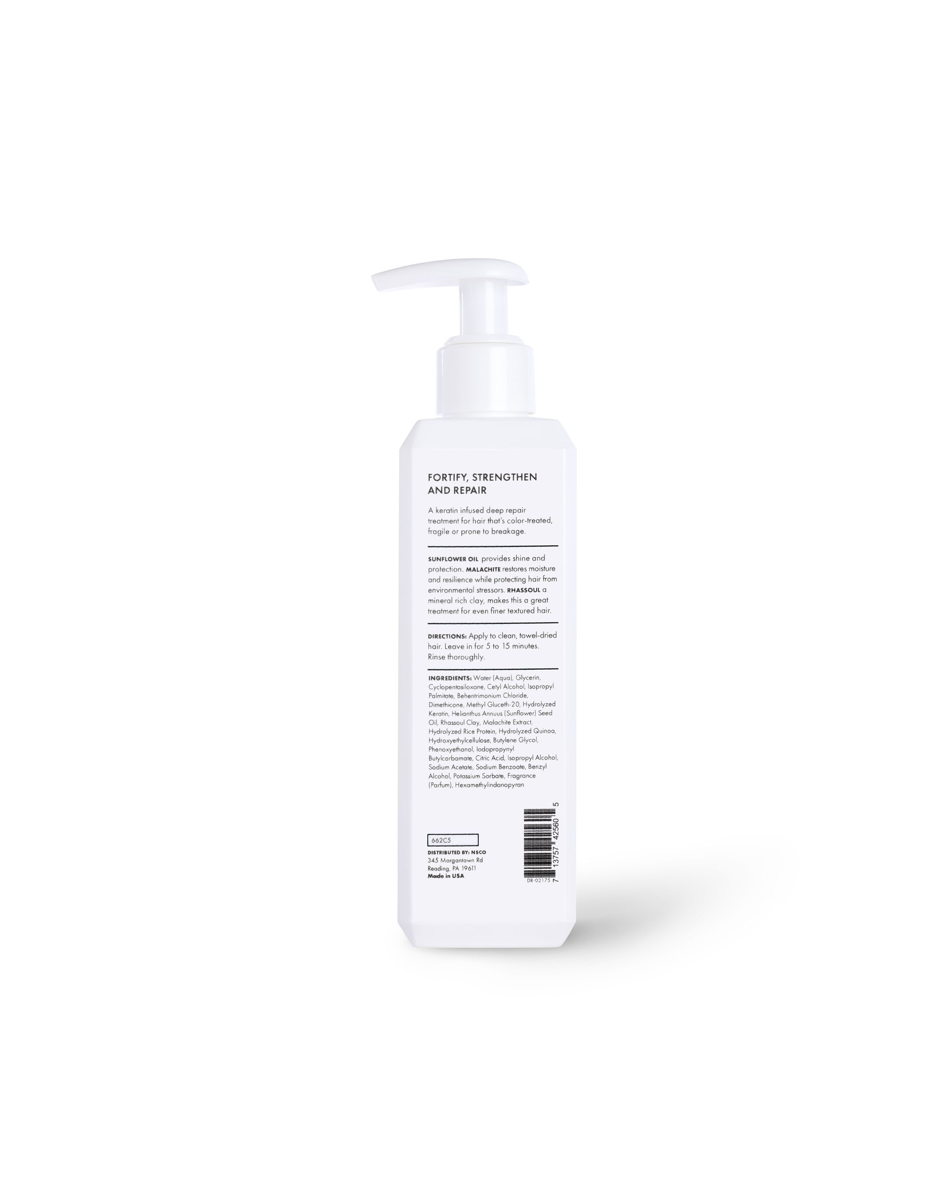 Thick white repair cream texture closeup