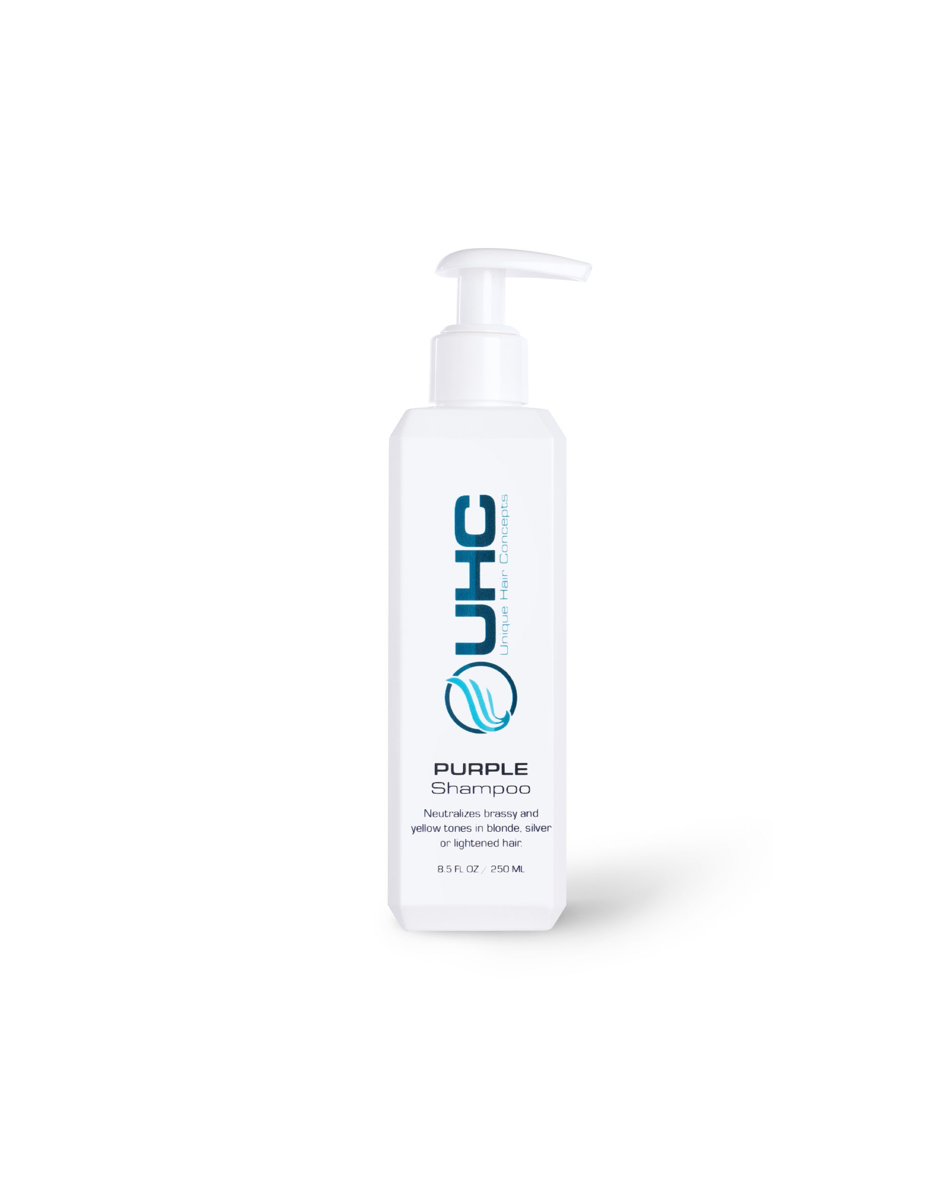 Deep blue-purple shampoo texture glossy ball