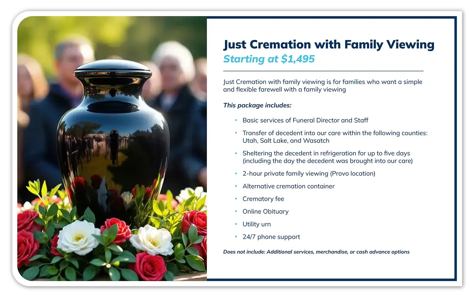 Just Cremation with Family Viewing
