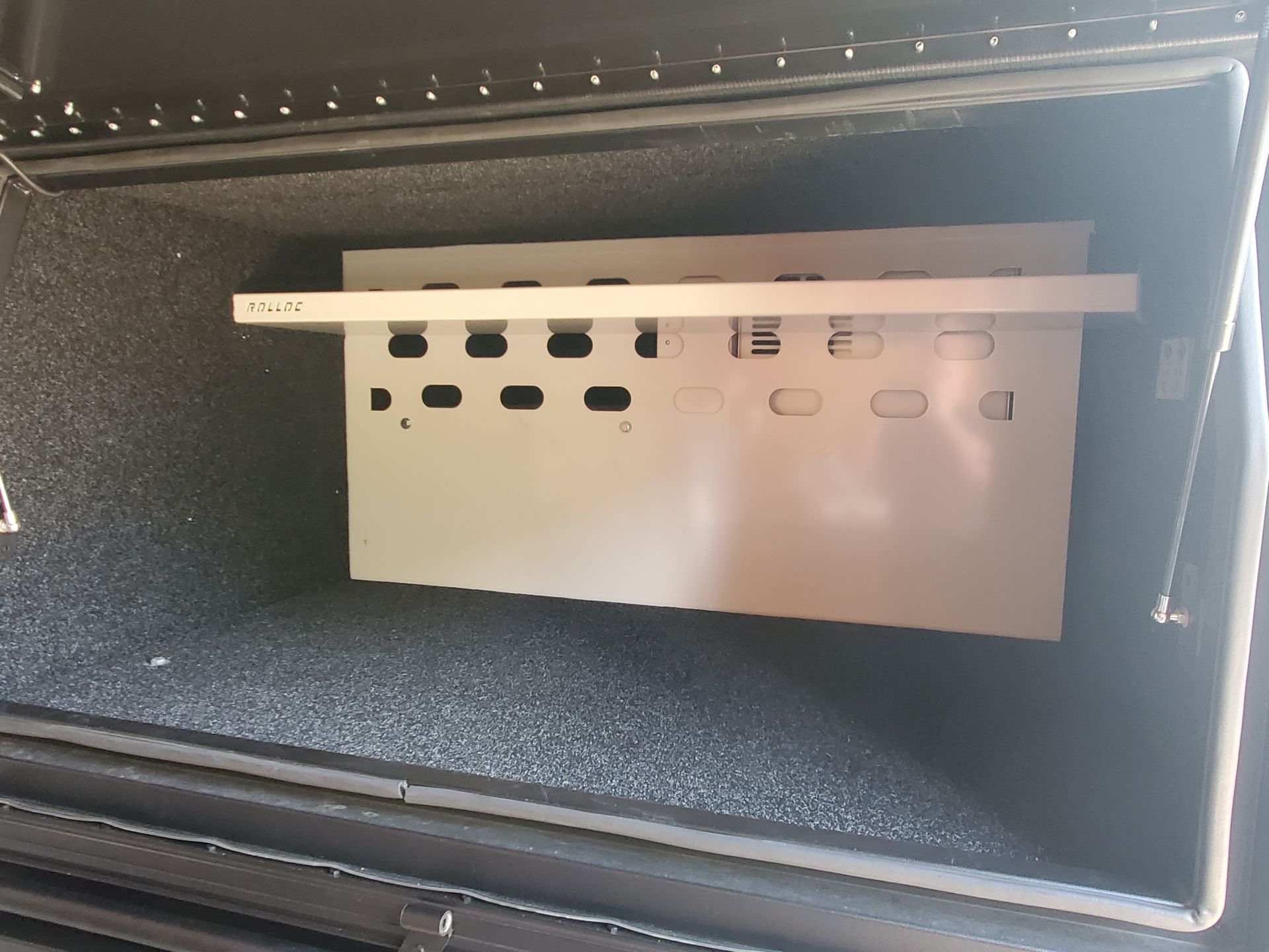 Canopy Compartment with Divider — Wilberforce, NSW — Rolloc Industries