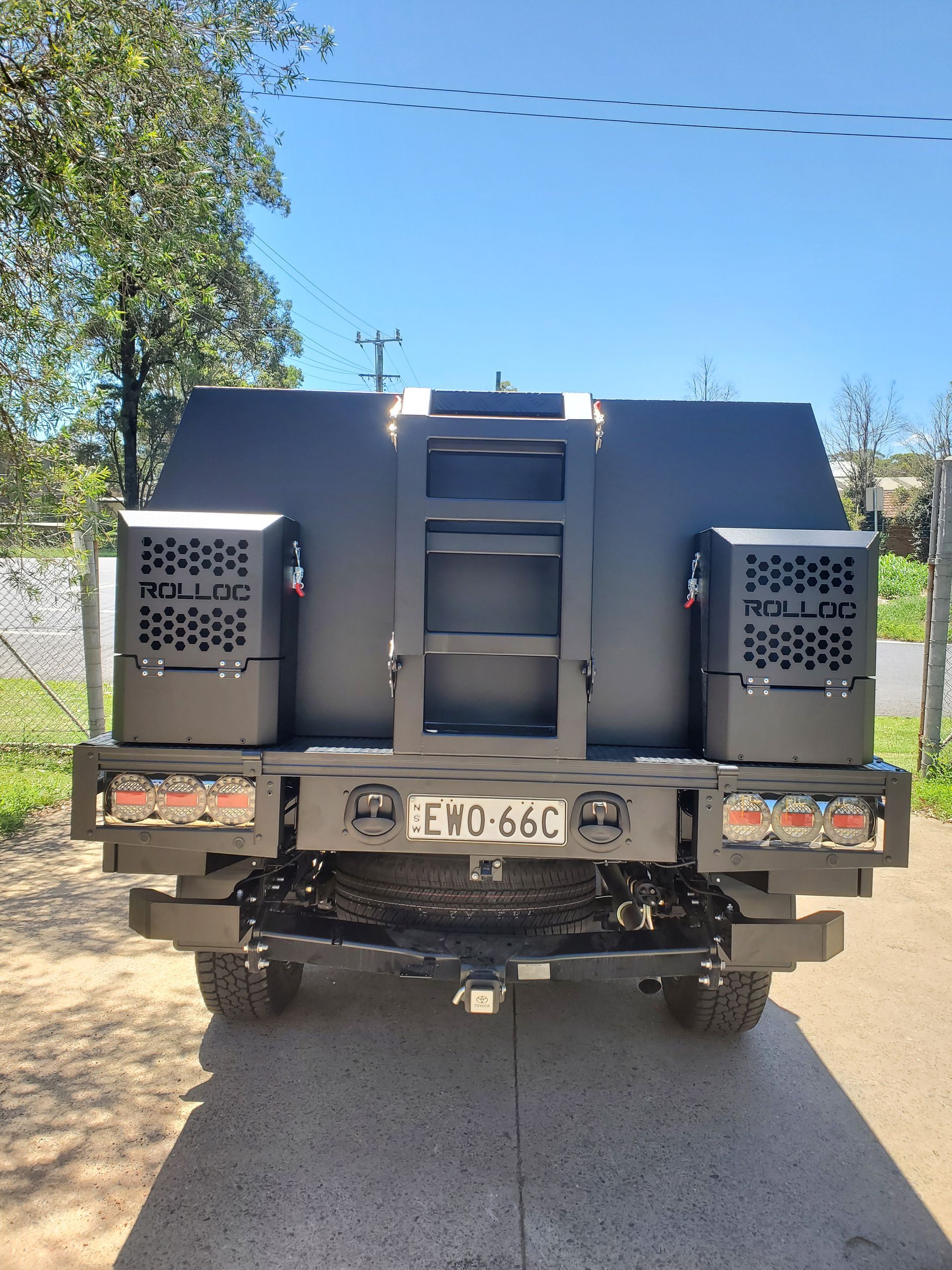Fold Down Ladder — Wilberforce, NSW — Rolloc Industries
