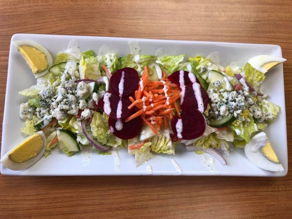 Fresh beet salad, Moon Brook Country Club dining, Jamestown NY