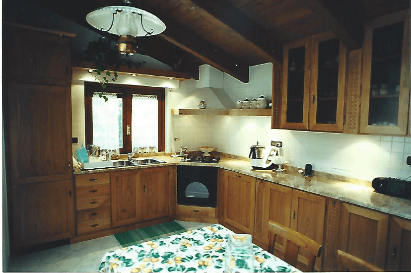 cucina in legno