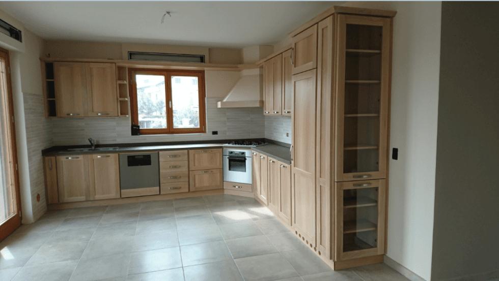 cucina in rovere
