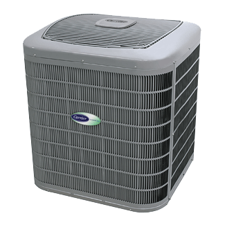 A carrier air conditioner on a white background