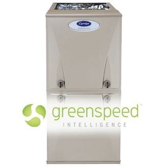 A picture of a carrier greenspeed air conditioner