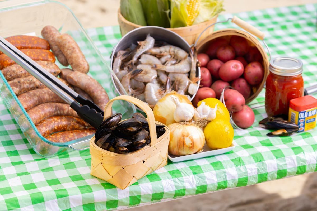 Low Country shrimp boil