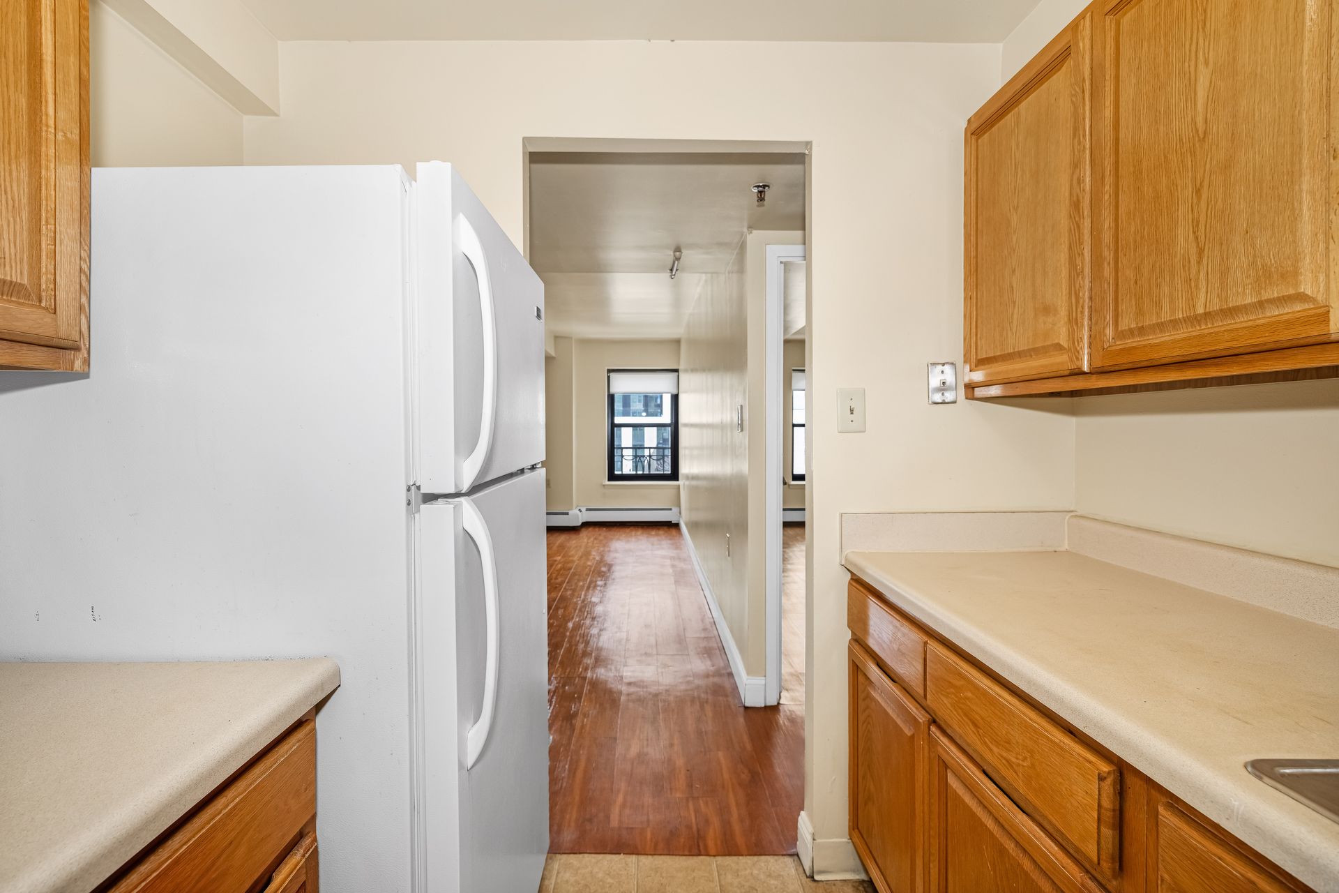 galley kitchen
